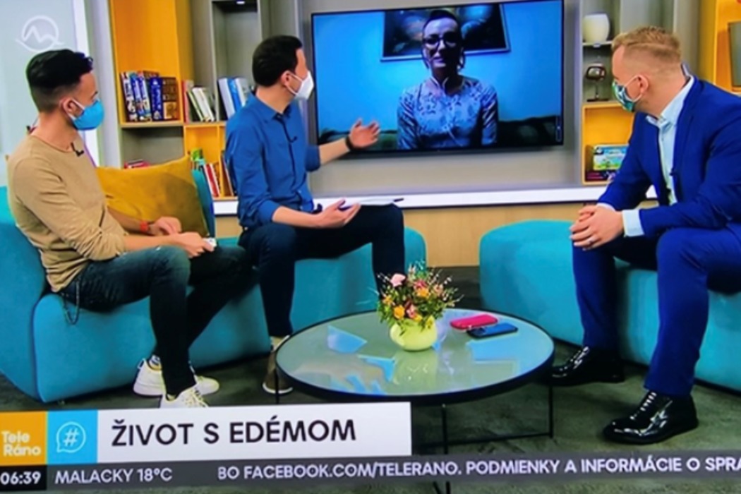 ŽIVOT S EDÉMOM (Teleráno) - obrázok